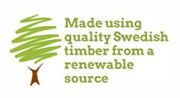 Renewable timber from Sustainable Sources.