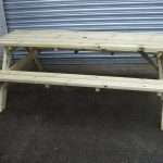 5 x 7 foot 8 Seat Pub Garden Tables / Wholesale Picnic Benches - Pressure Treated