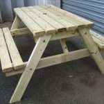 5 x 4 ft, 4 Seat Pub Garden Tables / Wholesale Picnic Benches - Pressure Treated