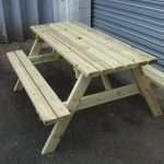 10 x 5 ft, 6 Seat Pub Garden Tables / Wholesale Picnic Benches - Pressure Treated